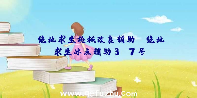 「绝地求生枪械改良辅助」|绝地求生冰点辅助3.7号